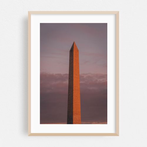 Washington Monument Sunset