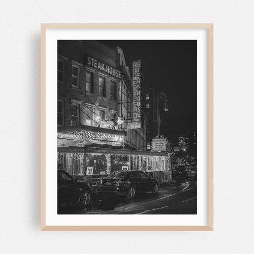 Old Homestead Steakhouse B&W