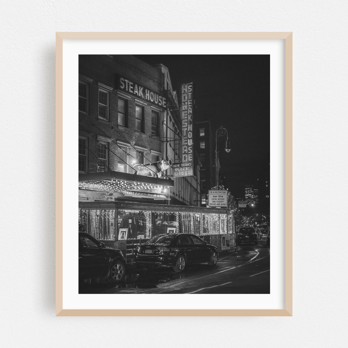 Old Homestead Steakhouse B&W – image 1 of 12