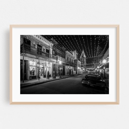 Lights on Dauphin 02 B&W