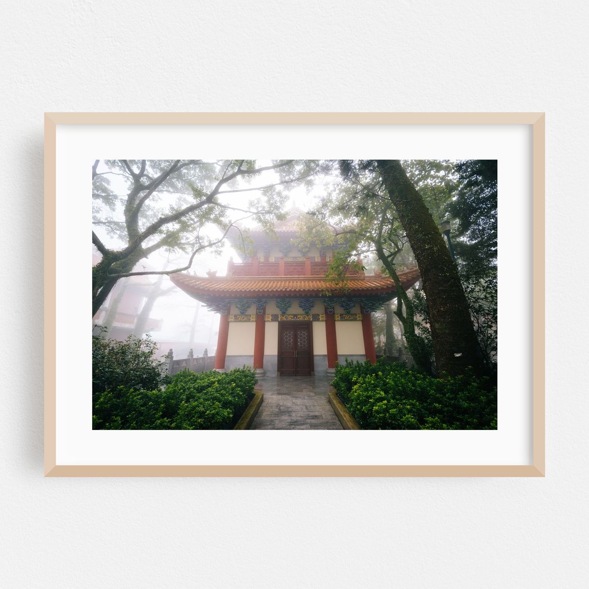 Fog at the Po Lin Monastery – image 1 of 6