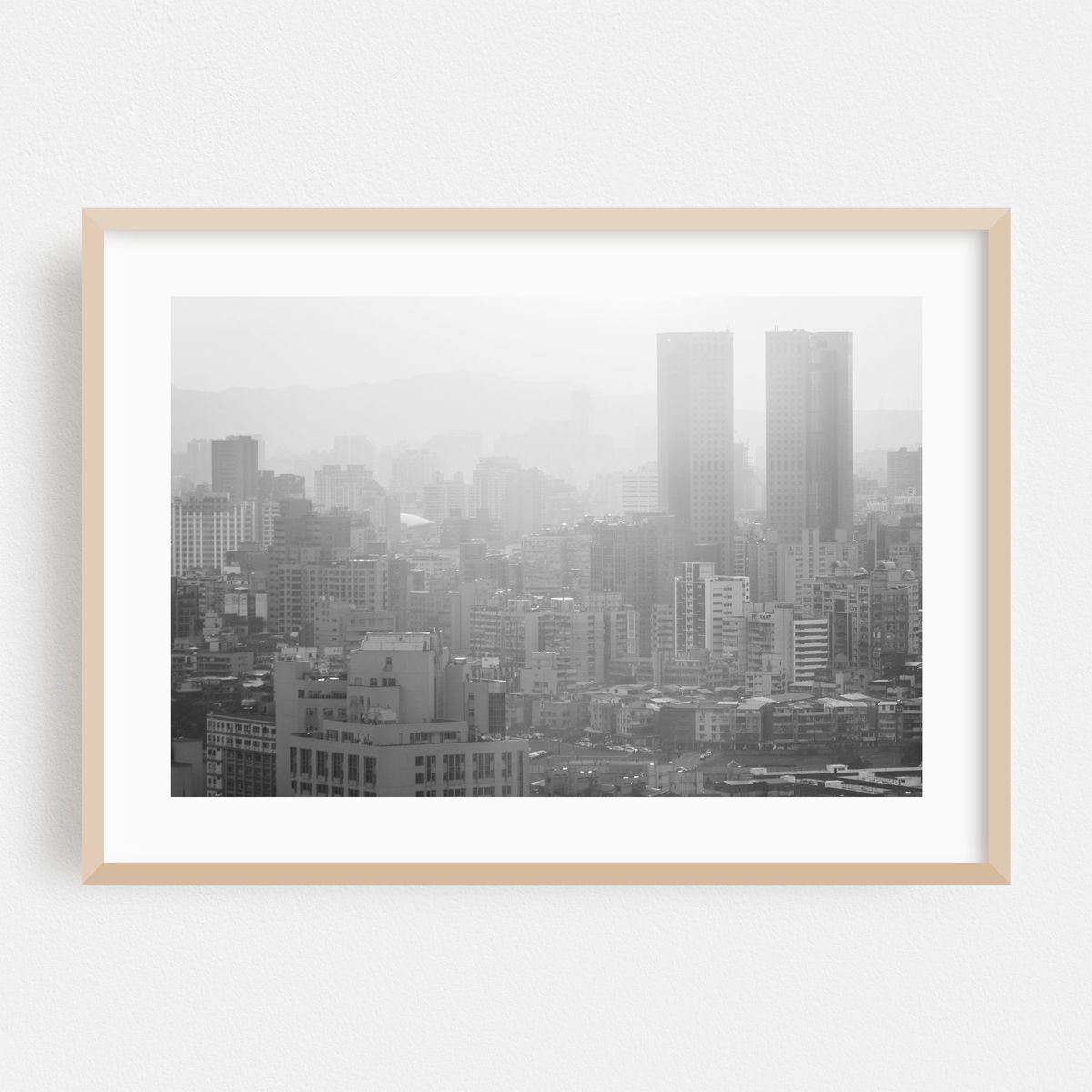 Haze from Elephant Mountain 02 B&W – image 1 of 6
