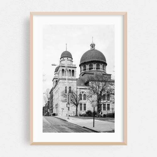 Eutaw Place Temple B&W