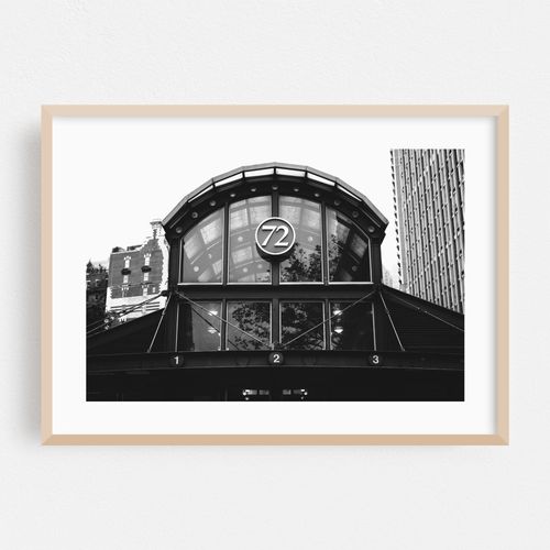 72nd & Broadway B&W