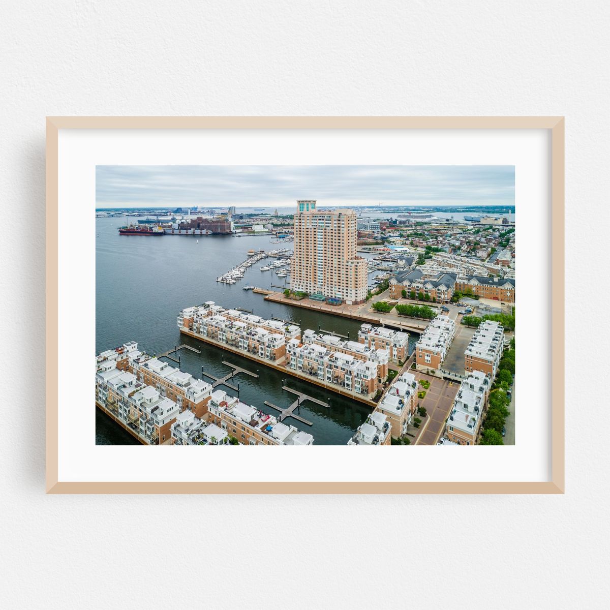 Flying over the Harbor – image 1 of 6