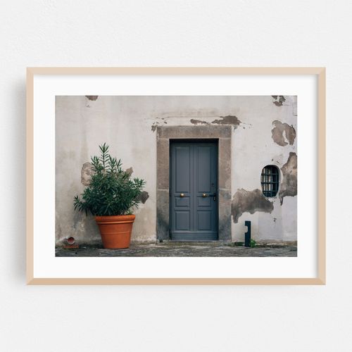 Blue Door at Castel Sant'Elmo