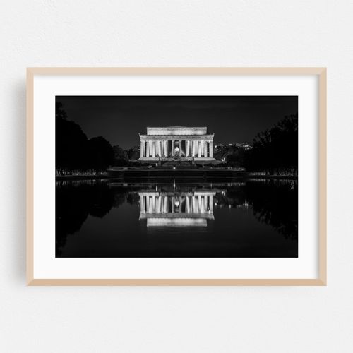 Lincoln Memorial B&W