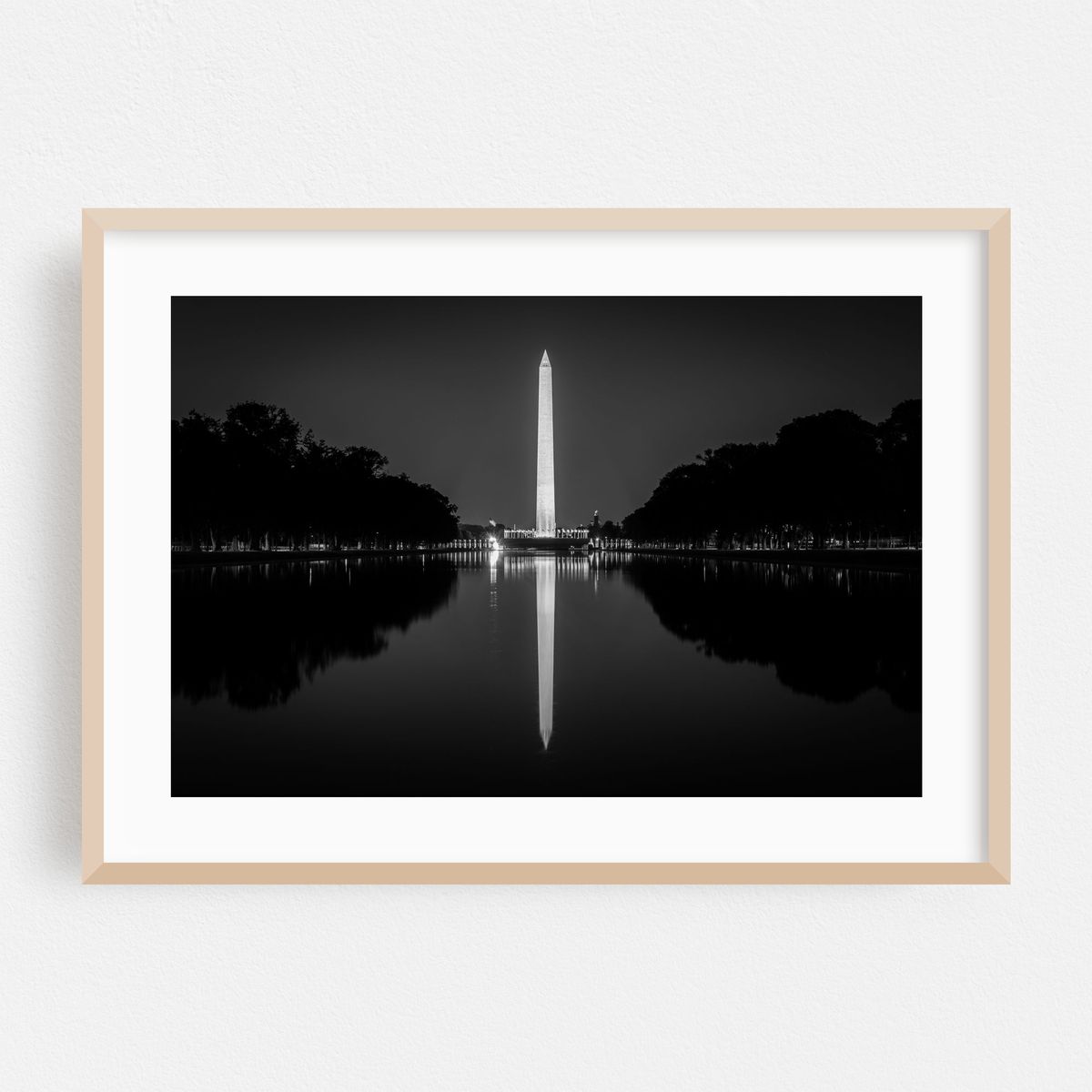 The Washington Monument 01 B&W – image 1 of 6