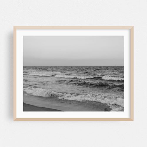 Rockaway Waves 05 B&W