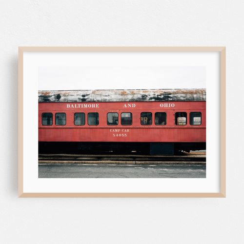 B&O Railroad Camp Car