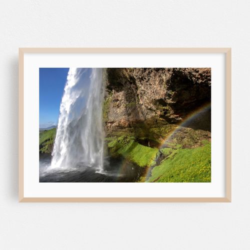 ICELAND Seljalandsfoss waterfall 01