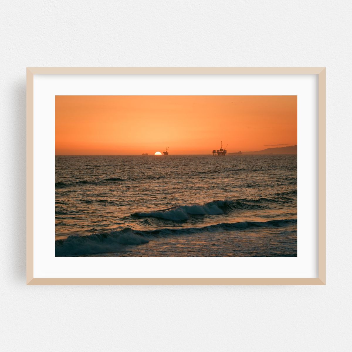 Waves at Sunset, Huntington Beach – image 1 of 6