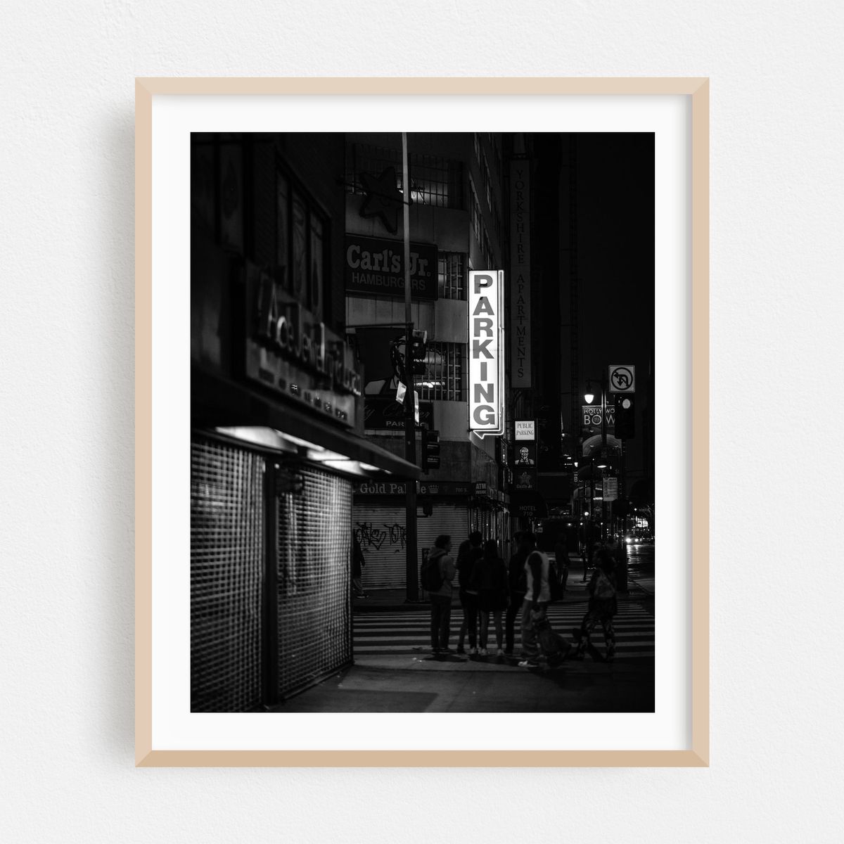 Parking, DTLA B&W – image 1 of 12