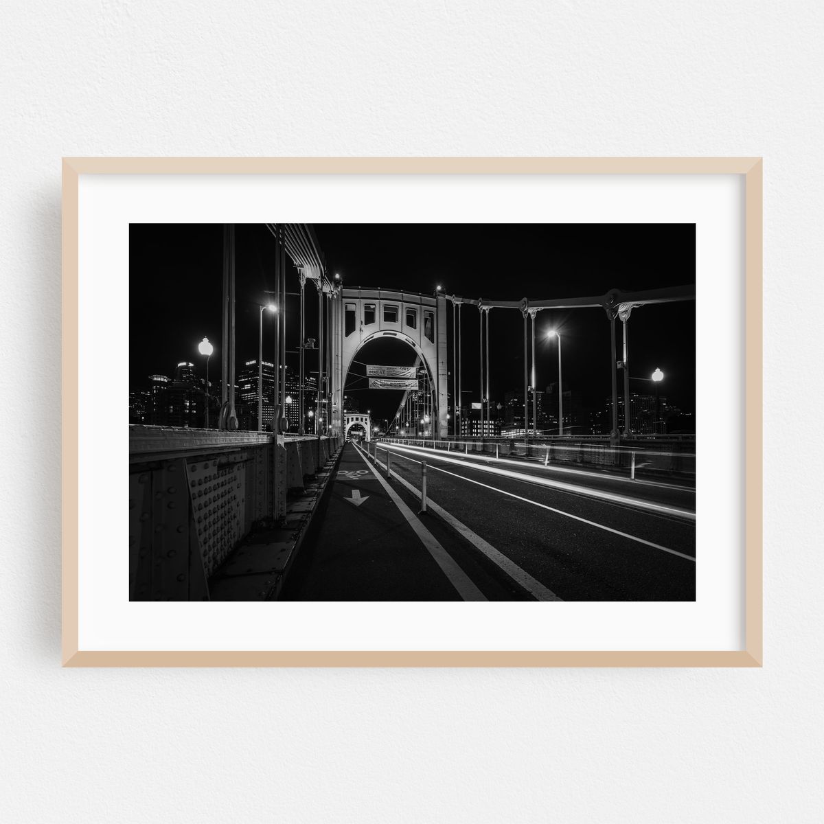 The Roberto Clemente Bridge No. 2 B&W – image 1 of 6
