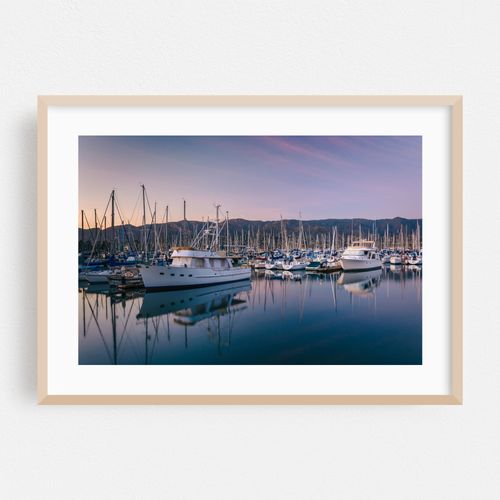 The Harbor at Sunset, Santa Barbara
