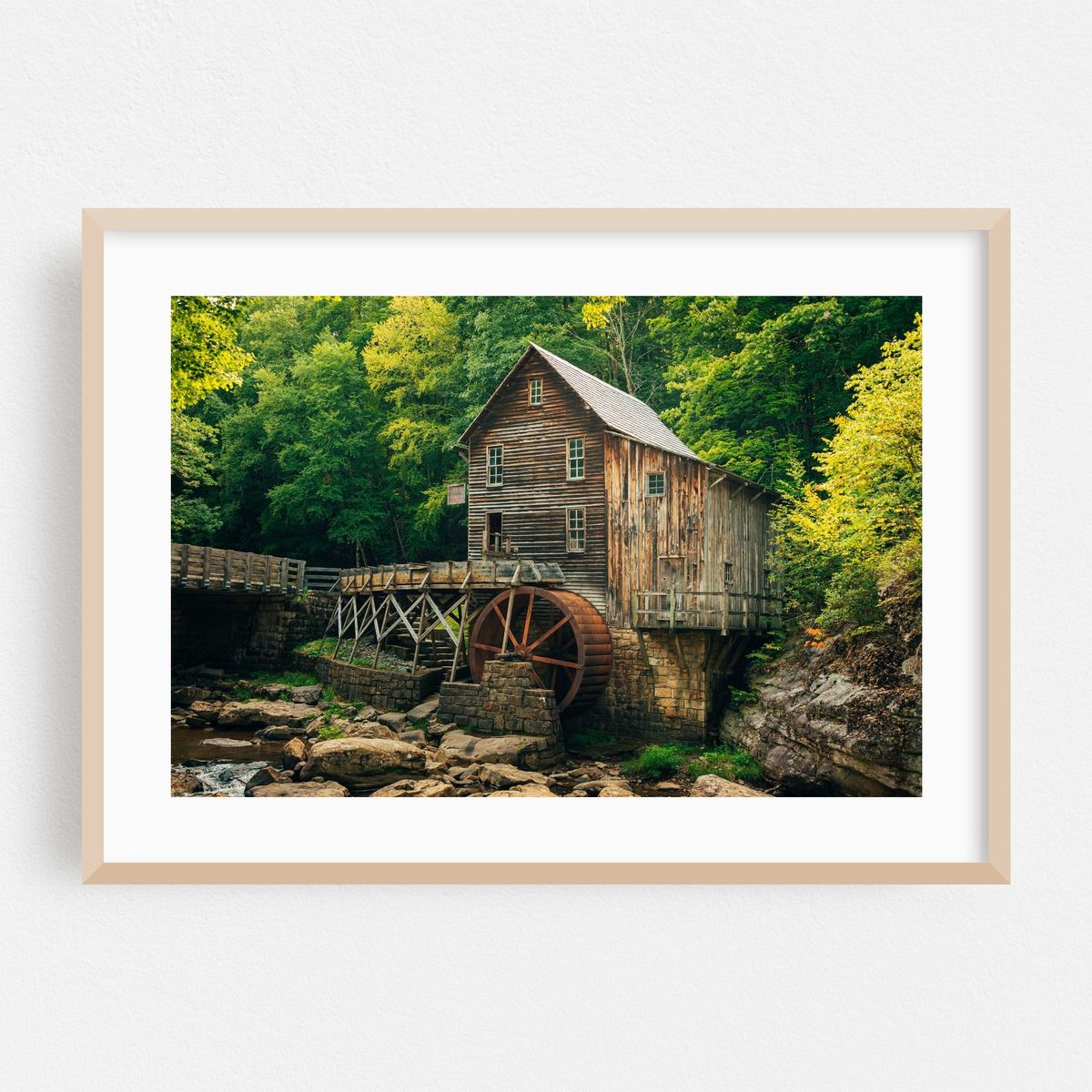 Glade Creek Grist Mill, Babcock State Park 02 – image 1 of 6