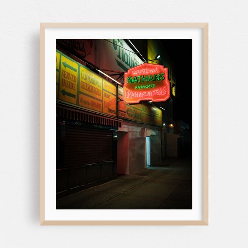 Nathan's Famous Neon, Coney Island
