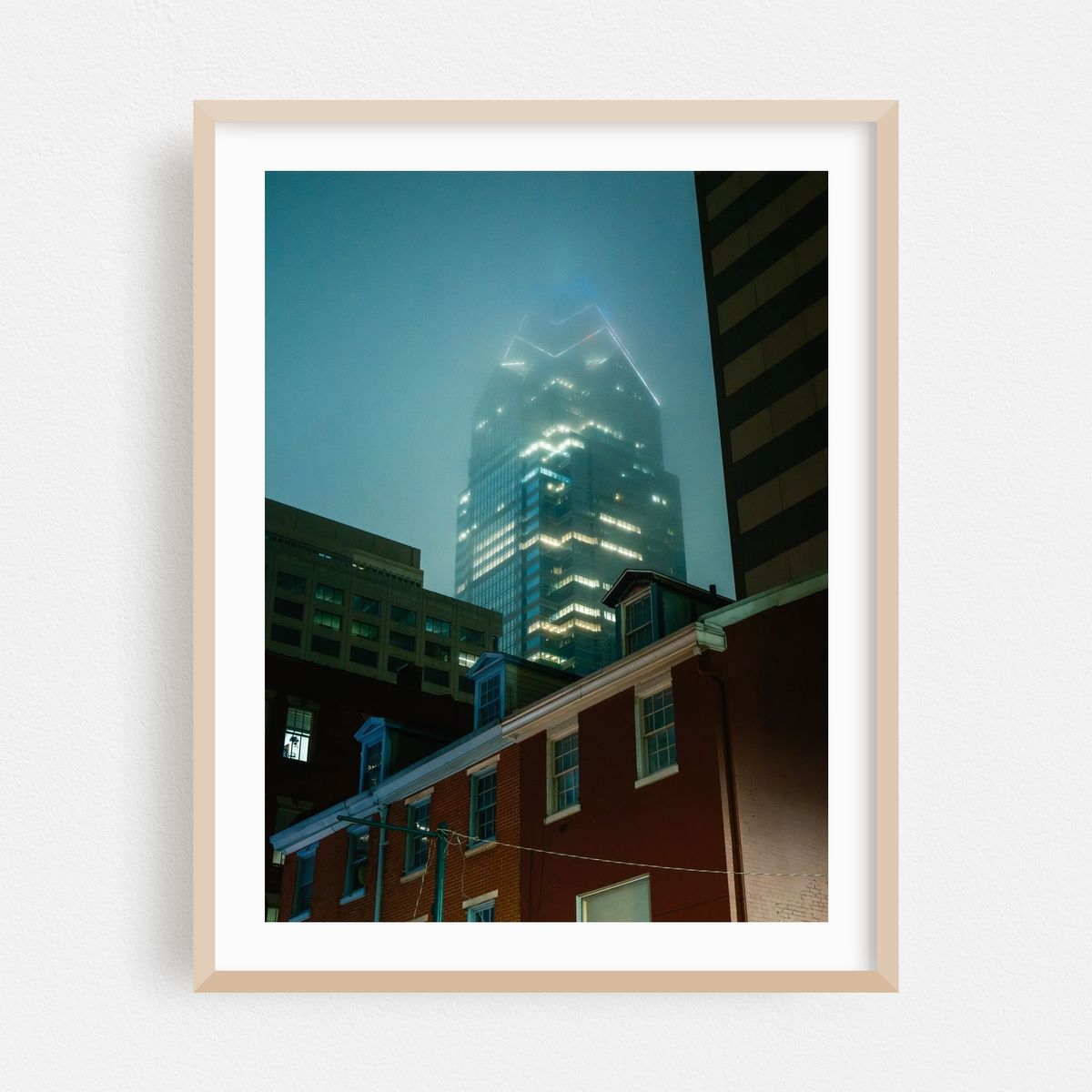 Skyscraper in Mist, Philly – image 1 of 3