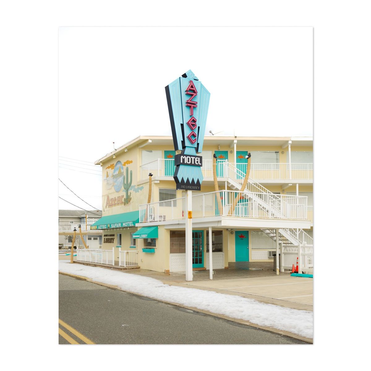 Aztec Motel in Winter 01 – image 1 of 2
