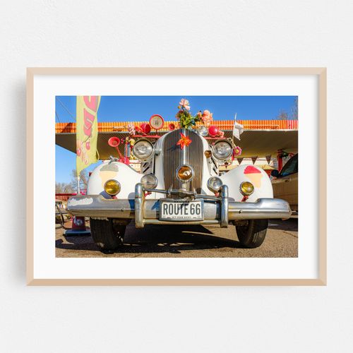 Route 66 License Plate 01