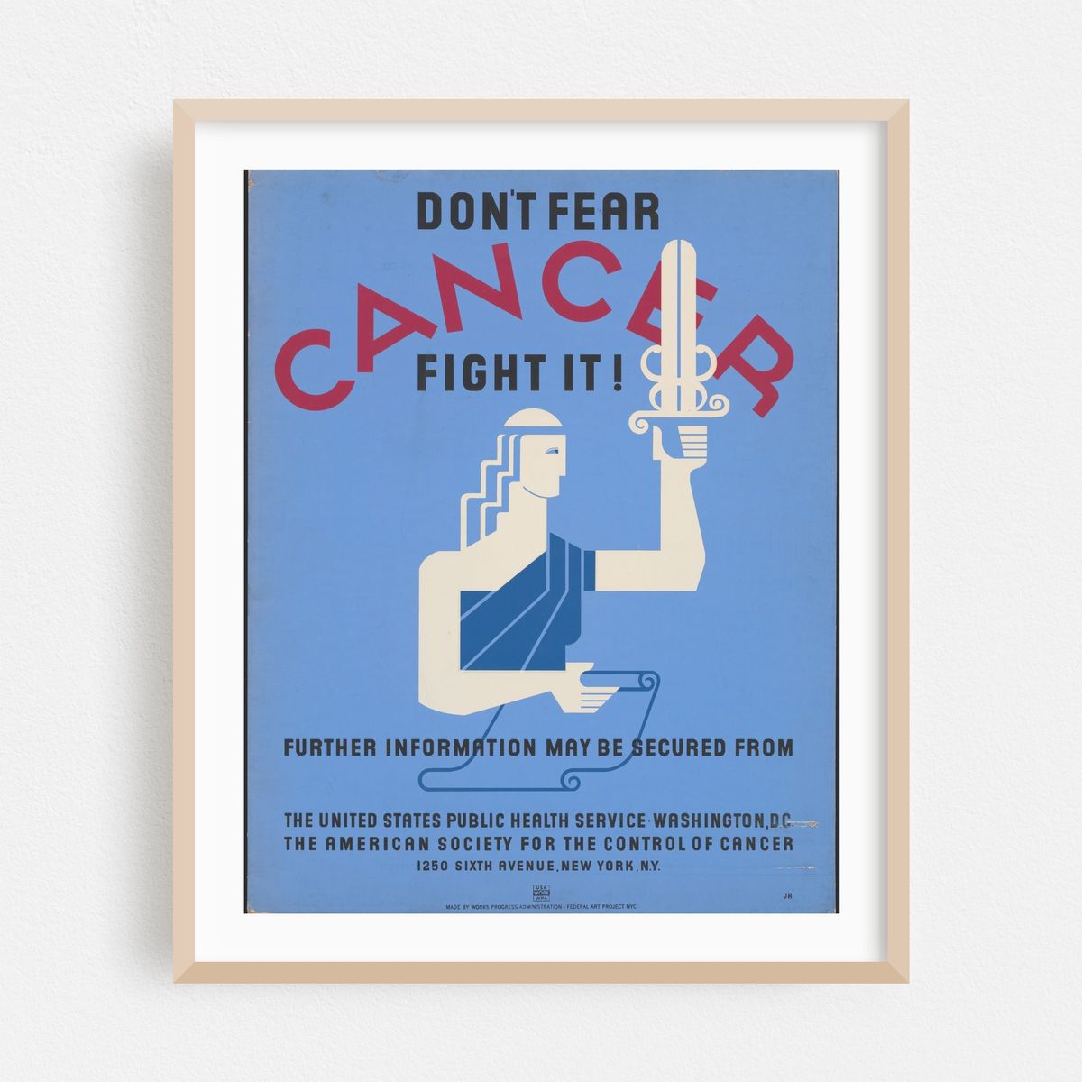 Don’t fear cancer fight it! (1936) – image 1 of 4