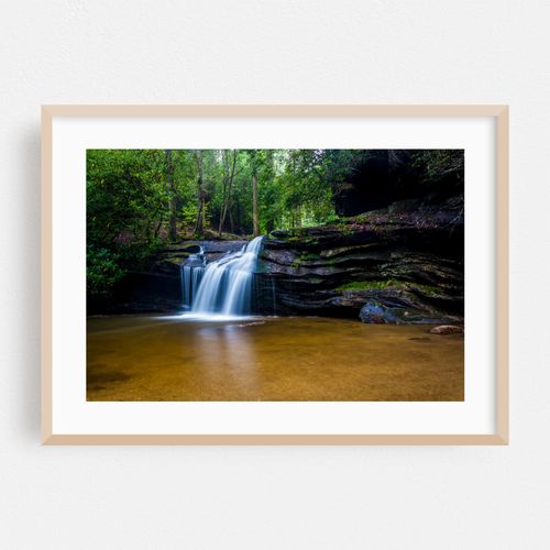 Waterfall at Table Rock State Park 03