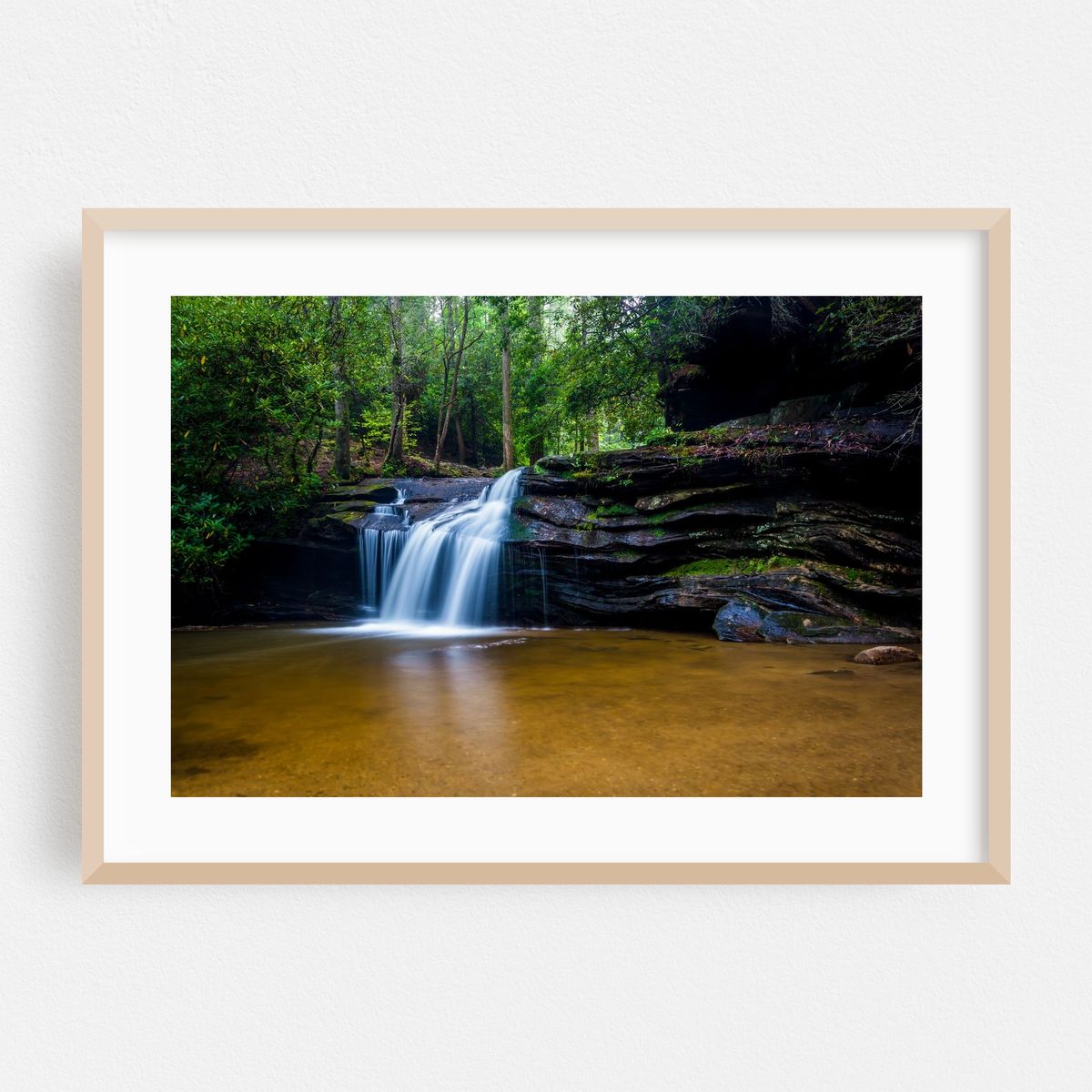 Waterfall at Table Rock State Park 03 – image 1 of 6