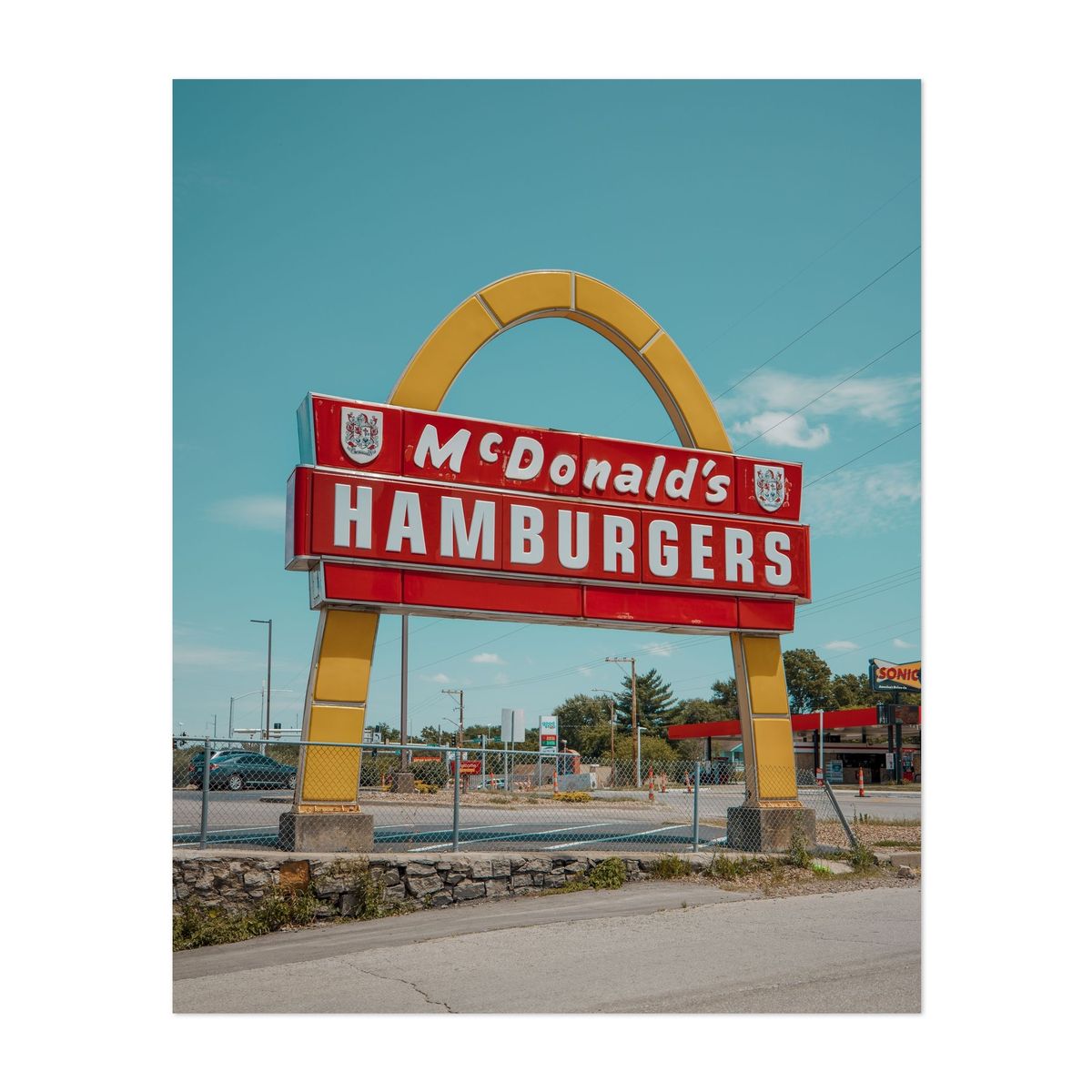 Retro McDonald's Sign 03 – image 1 of 2