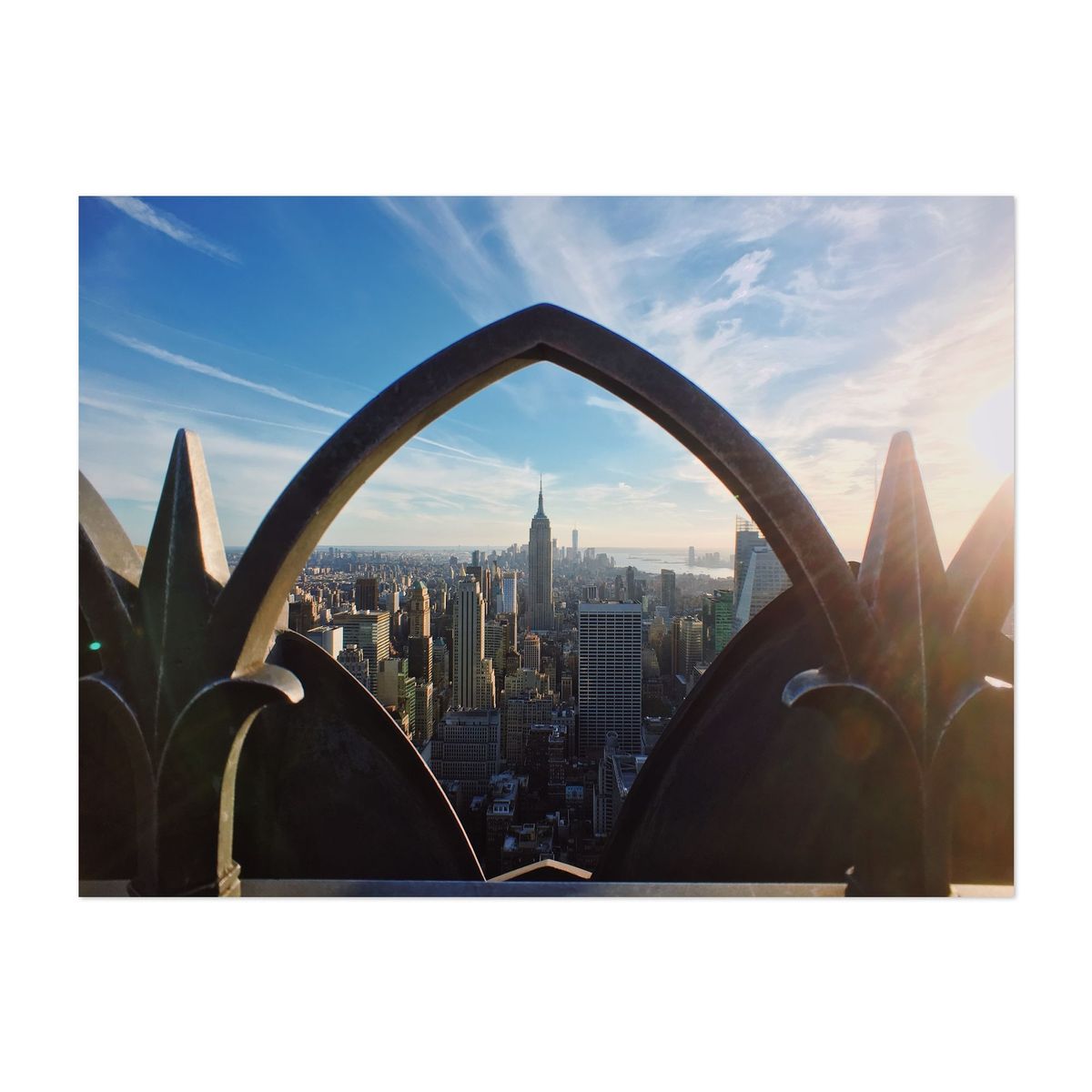 ESB framed by the Rock – image 1 of 2