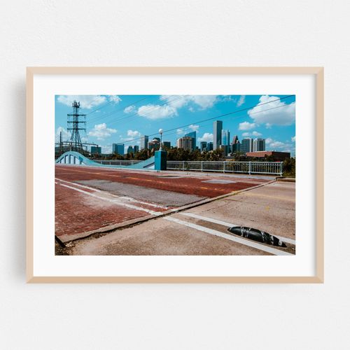 Downtown Houston from James Bute Park 2