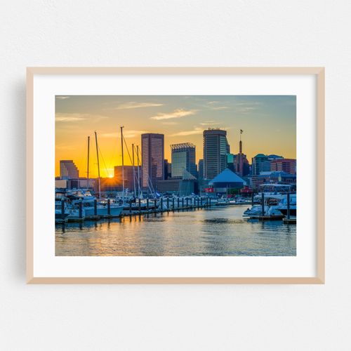 The Inner Harbor Skyline 03