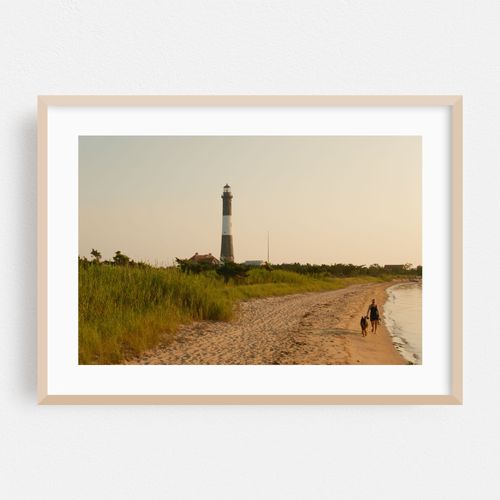 Beach & Lighthouse, Fire Island 01