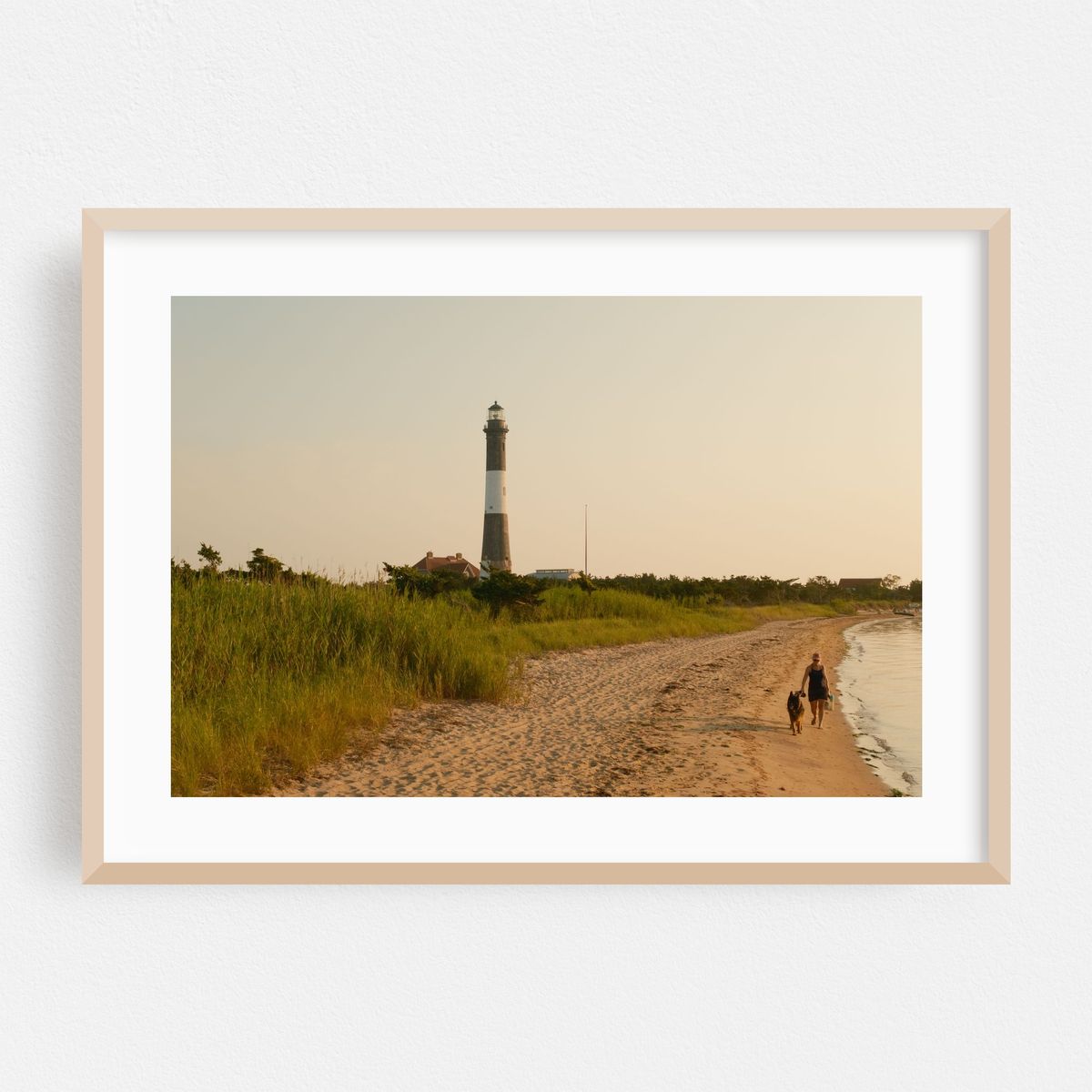 Beach & Lighthouse, Fire Island 01 – image 1 of 6