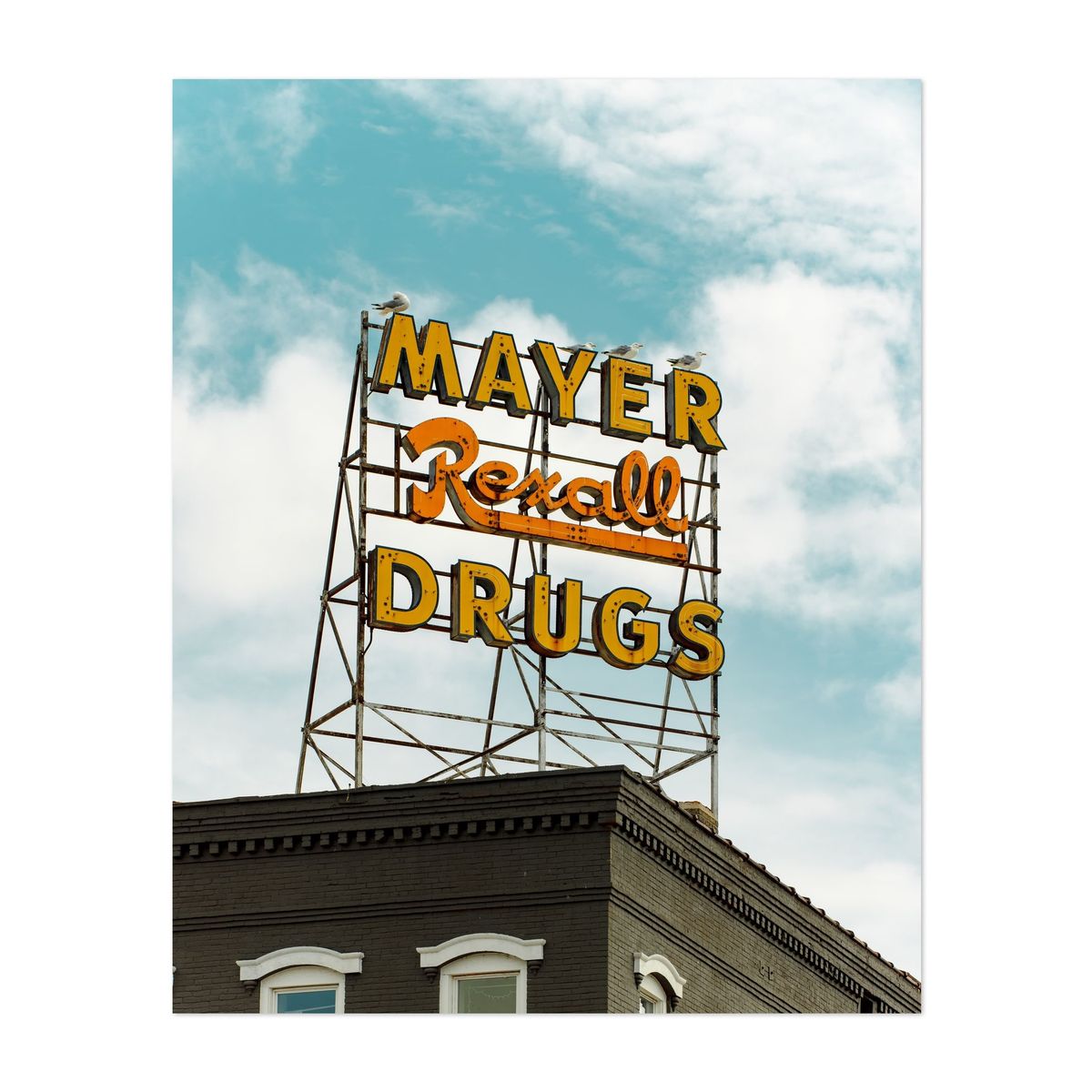 Mayer Rexall Sign 01 – image 1 of 2