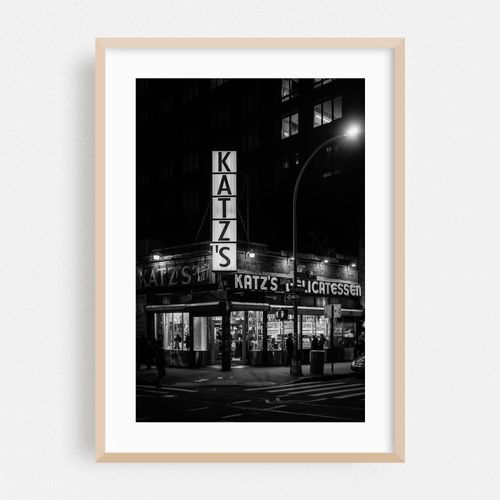 Katz's Delicatessen 01 B&W