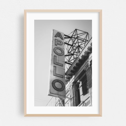 The Apollo Theater B&W