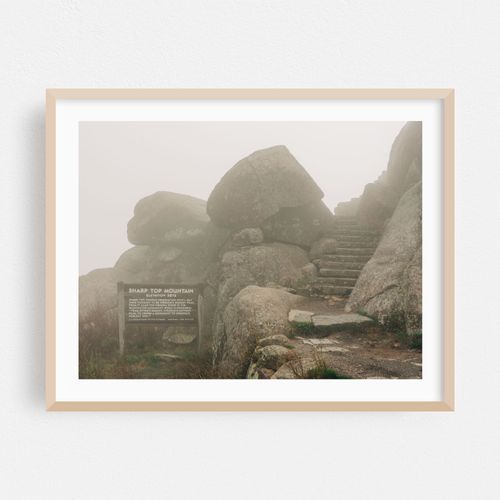 Sharp Top in Fog 02
