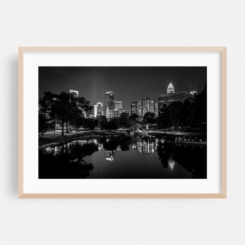 Charlotte Skyline & Marshall B&W
