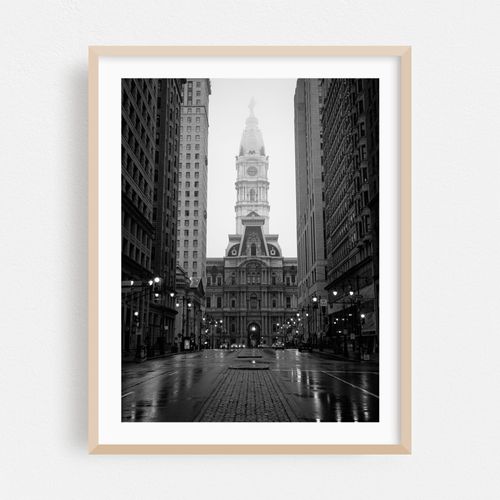 City Hall, Philadelphia B&W
