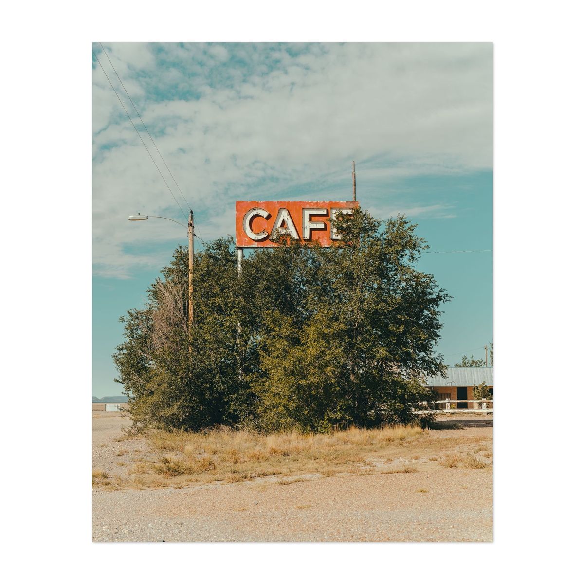 Abandoned Cafe Sign in Vaughn 01 – image 1 of 2