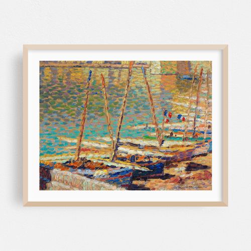 Barques à Collioure (circa 1925)