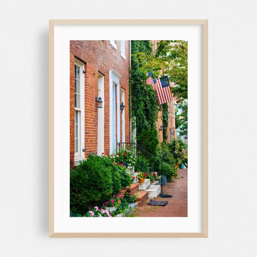 Brick along Williams Street