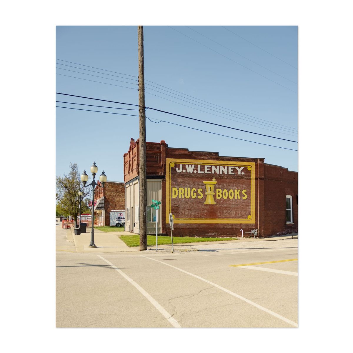 J.W. Lenney Ghost Sign – image 1 of 2