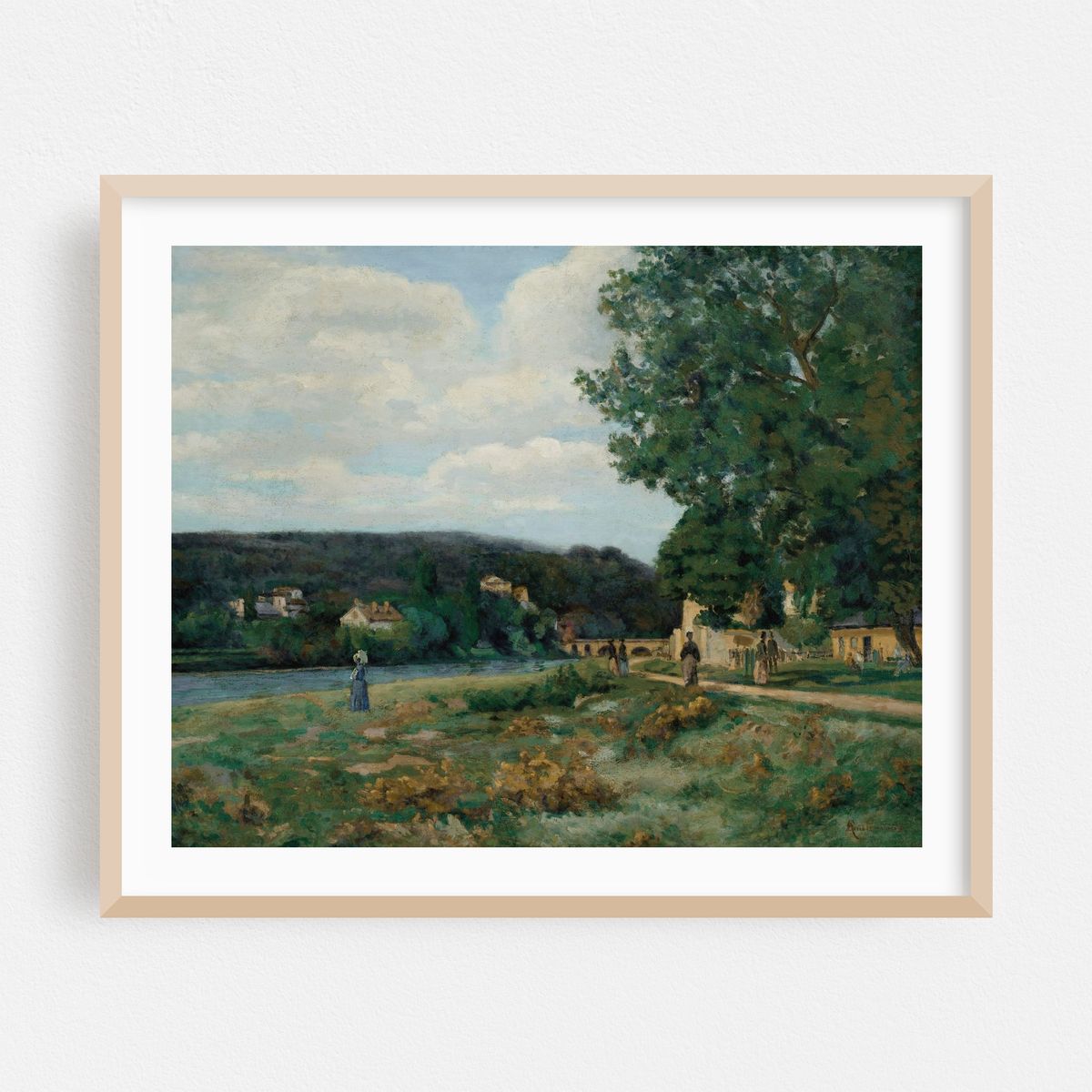 Paysage de l’Ile-de-France (circa 1875) – image 1 of 5