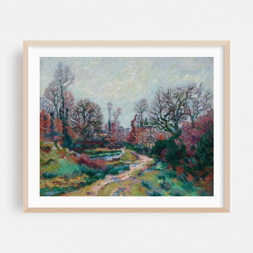 Chemin de l’abreuvoir, après la pluie (circa 1903)