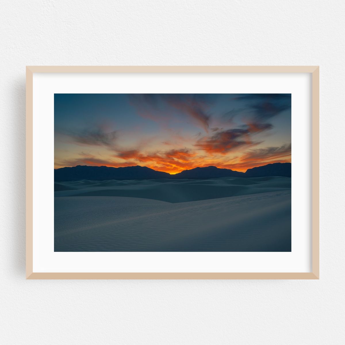 Sunset at White Sands – image 1 of 6