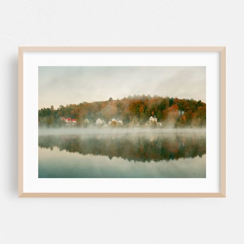 Morning Fog on Saranac Lake