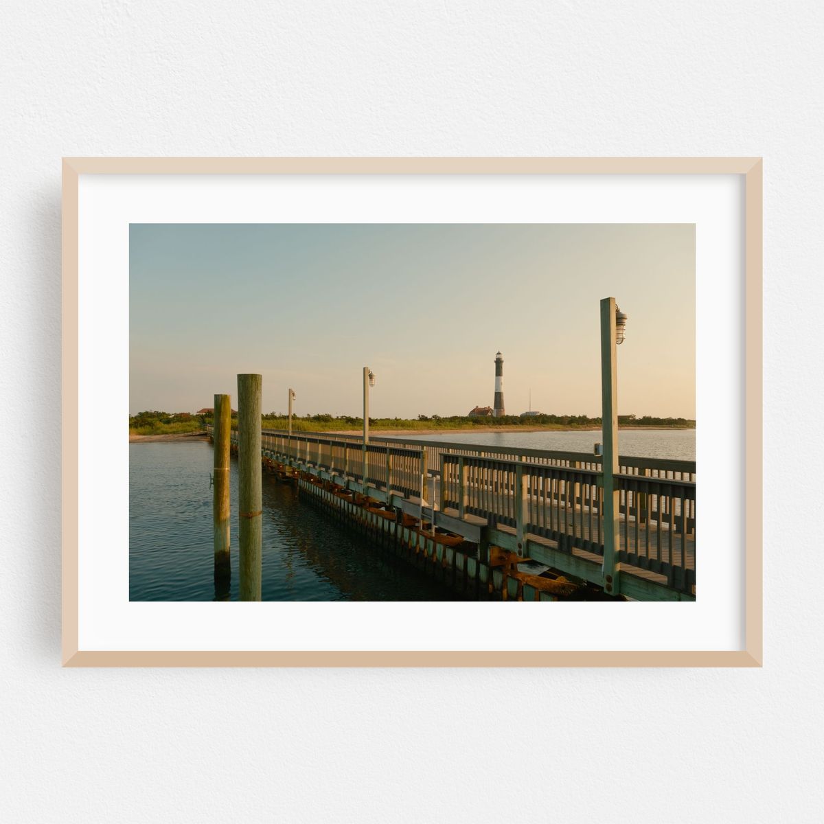 Lighthouse & Pier, Fire Island 01 – image 1 of 6