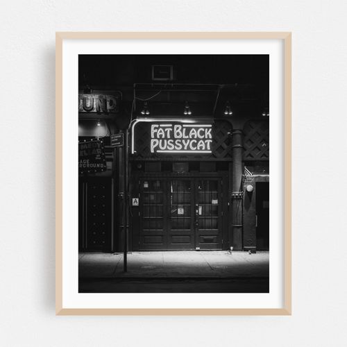 Fat Black Pussycat B&W