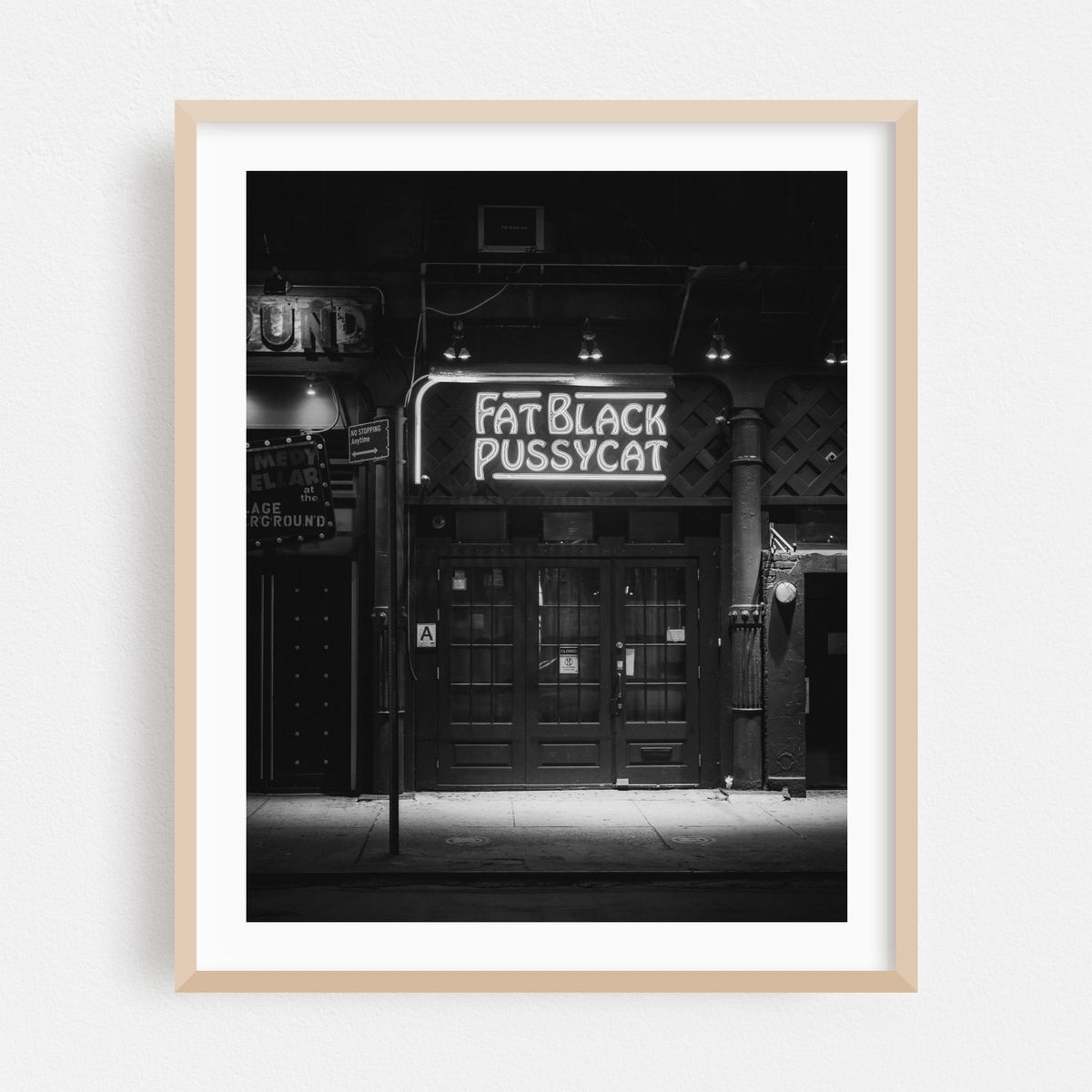 Fat Black Pussycat B&W – image 1 of 12